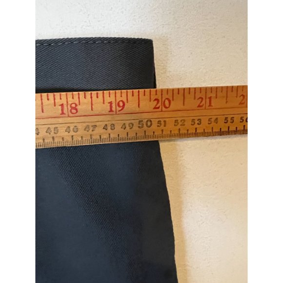 DICKIES Loose Fit Double Knee Work Pants Uniform Charcoal Gray Pockets - Picture 3 of 12